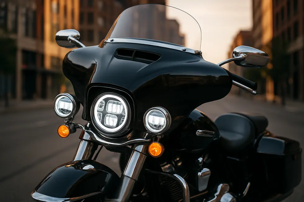 A sport motorcycle equipped with a full fairing demonstrating improved aerodynamics and enhanced performance on the track.
