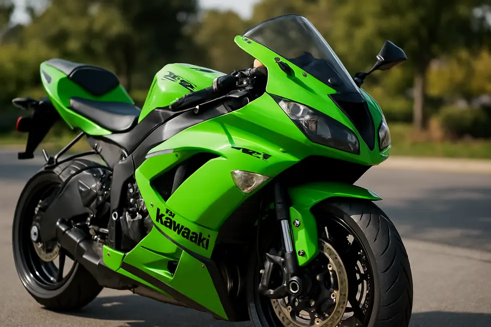 Community-driven engagement showcasing Auctmart fairings on sportbikes like the Kawasaki Ninja ZX-6R in rider forums.