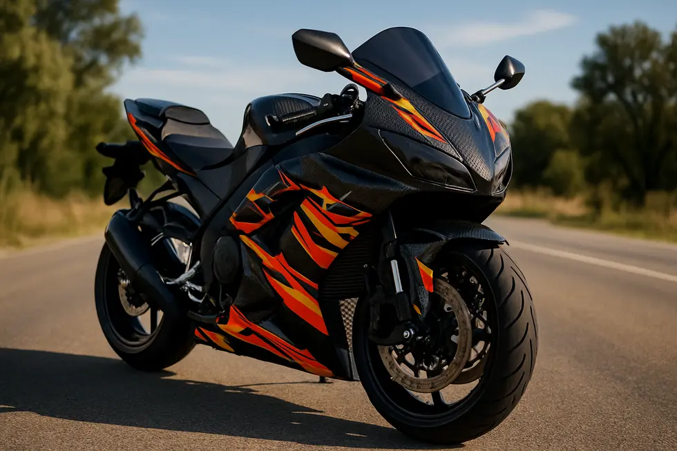 A detailed view of advanced fairing material selection and aerodynamic design processes.