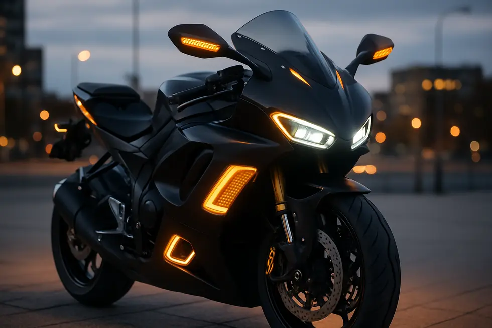Side-by-side comparison of half and full fairings illustrating differences in coverage and functional benefits.