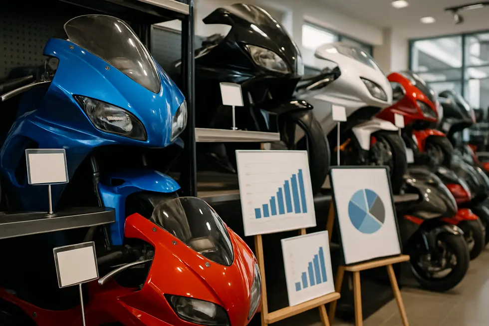 A detailed view of advanced fairing material selection and aerodynamic design processes.