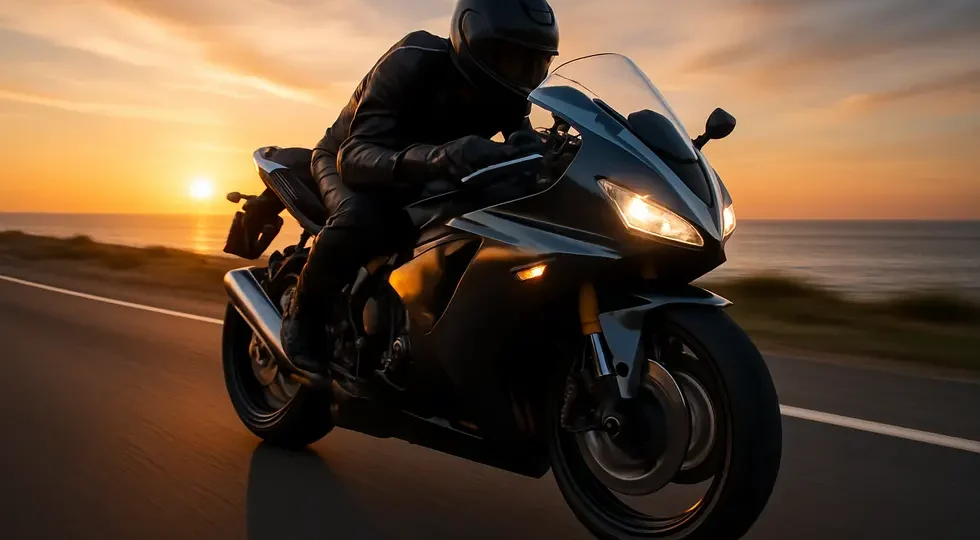 A sport motorcycle showcasing advanced fairing technology that enhances speed, aerodynamics, and rider experience.