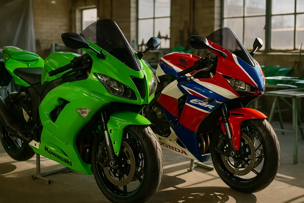 ABS motorcycle fairings offer superior durability and precision fitment, essential for professional installations and long-lasting performance.