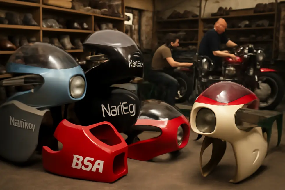 UK motorcycle fairings suppliers showcase a wide range of products catering to different rider needs and business opportunities.