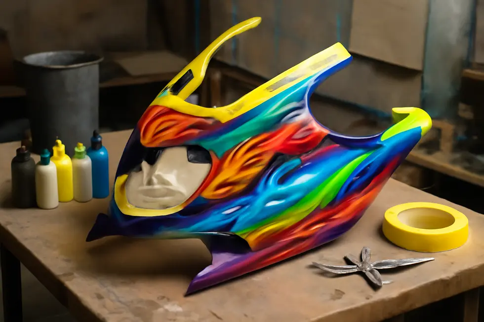 Various factors such as materials, paint complexity, and preparation affect the cost to paint motorcycle fairings.