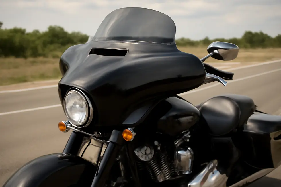 Dragonfly aftermarket fairings detail the aerodynamic and stylistic enhancements for Harley Davidson touring motorcycles.