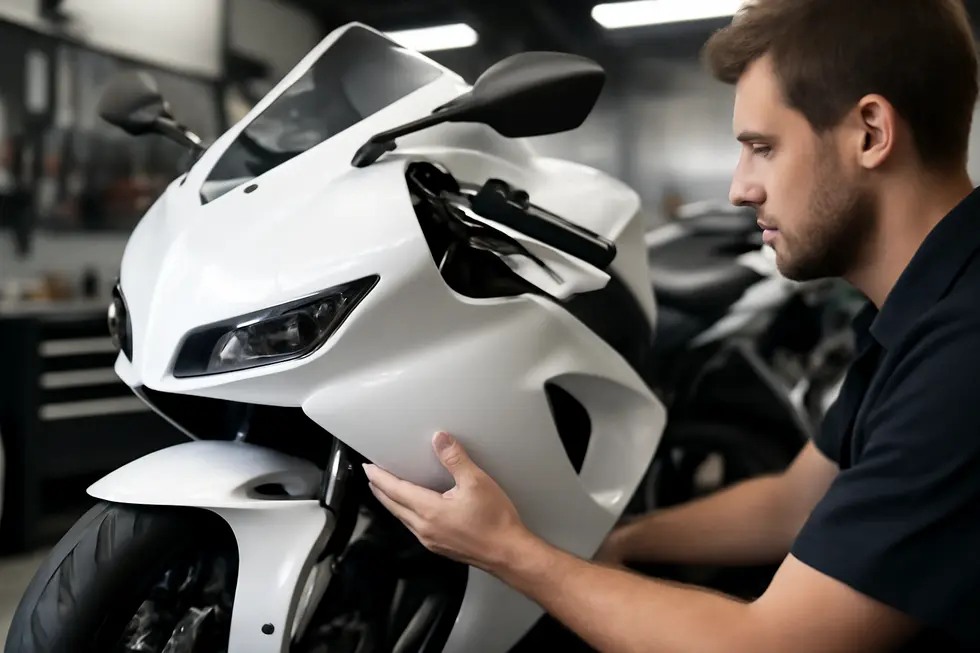 Precise installation of durable ABS motorcycle fairings ensures OEM-style fit and long-lasting protection.