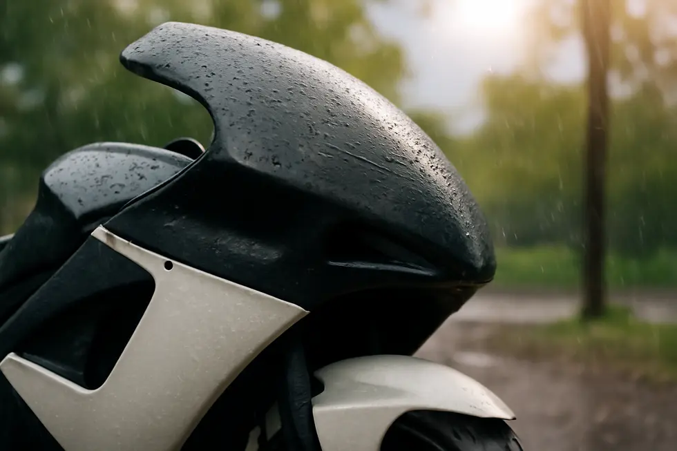 Premium body filler options tailored for plastic and fiberglass motorcycle fairings emphasizing adhesion.