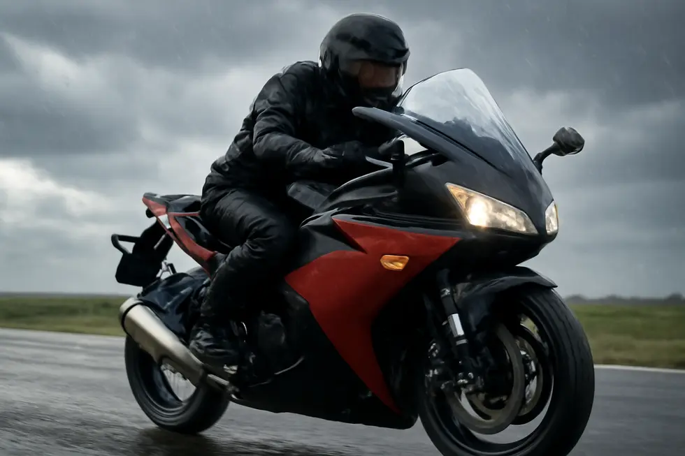 Streamlined fairing shaping airflow to minimize drag and optimize performance.