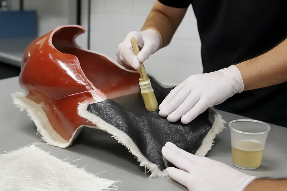 Design blueprints and digital models form the foundation of precise motorcycle fairing mold creation.