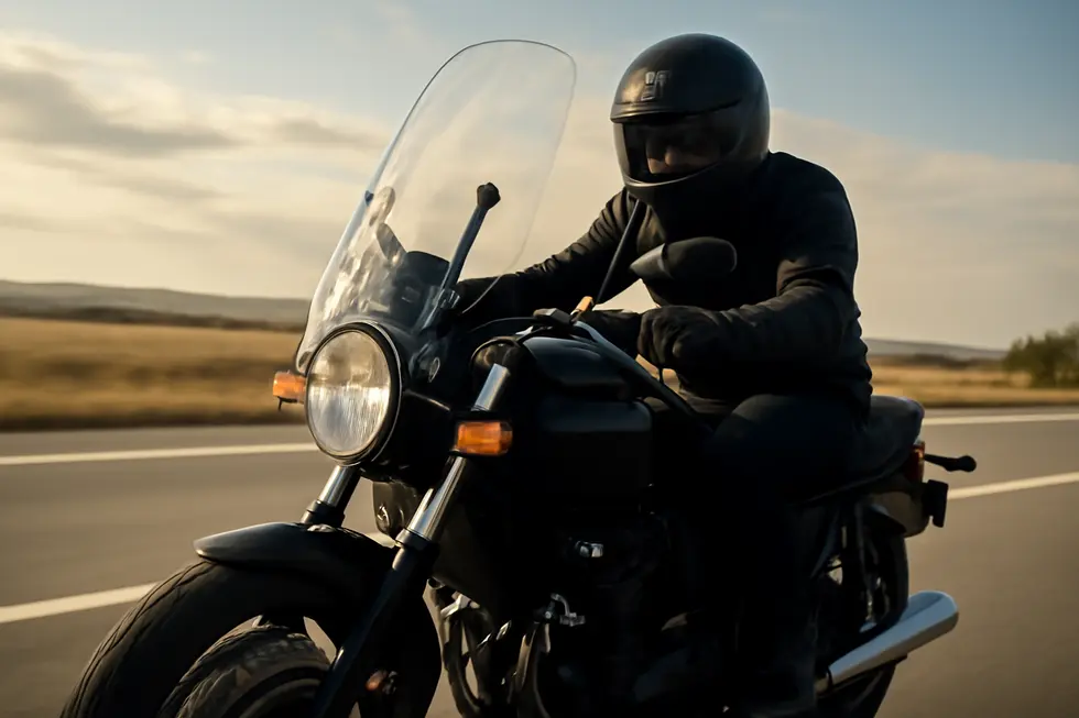 Different clear motorcycle fairings crafted from durable, impact-resistant materials ready for installation.