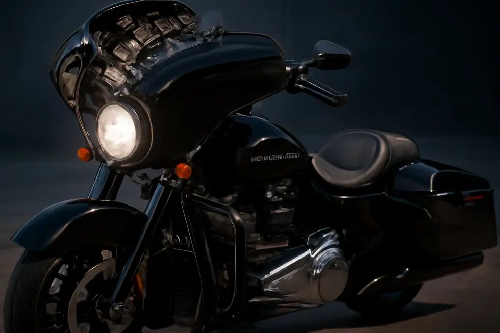 Various Harley Davidson models display diverse fairing designs and fitment solutions tailored to specific models and rider preferences.