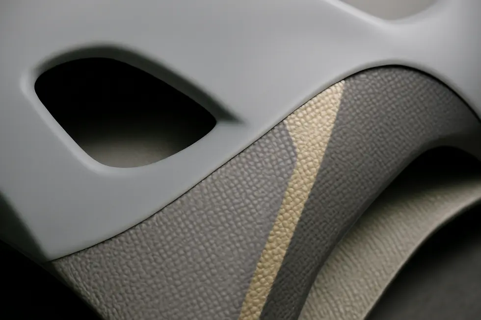 Detailed view of Hotbodies fairings materials, emphasizing fiberglass and Kevlar reinforcements.