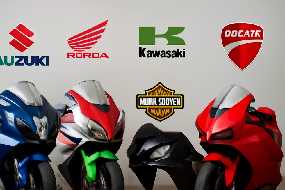 ABS plastic fairings with essential accessories ready for installation highlight key buying factors.