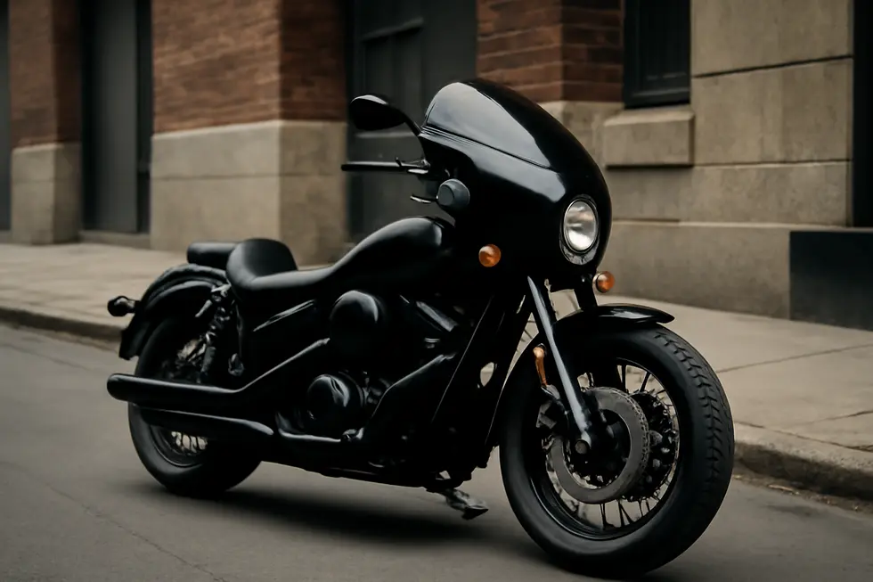 A workshop displays durable ABS plastic fairings from leading budget-friendly motorcycle fairing brands.