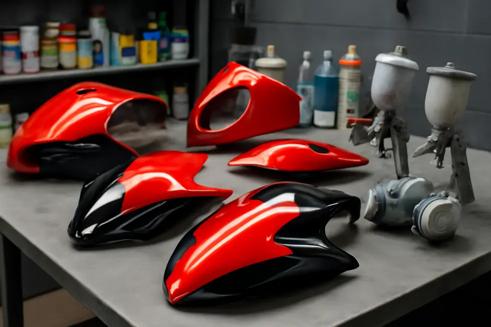 Various factors such as materials, paint complexity, and preparation affect the cost to paint motorcycle fairings.