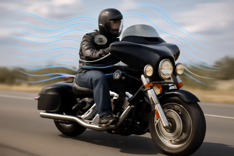 High-quality ABS plastic batwing fairing with tinted windshield designed for Yamaha Road Star.