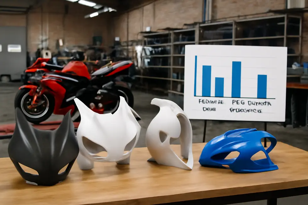 A sport motorcycle showcasing flawless OEM fairings that demonstrate perfect fit and factory-quality design.