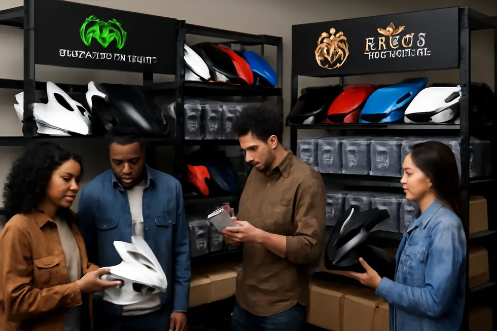 Universal fairings equipped with adjustable mounting hardware simplify installation across multiple motorcycle brands.