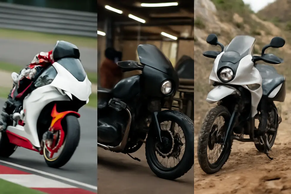 Detailed sportbike with wide open fairings demonstrates designed airflow pathways enhancing engine cooling and aerodynamic efficiency.