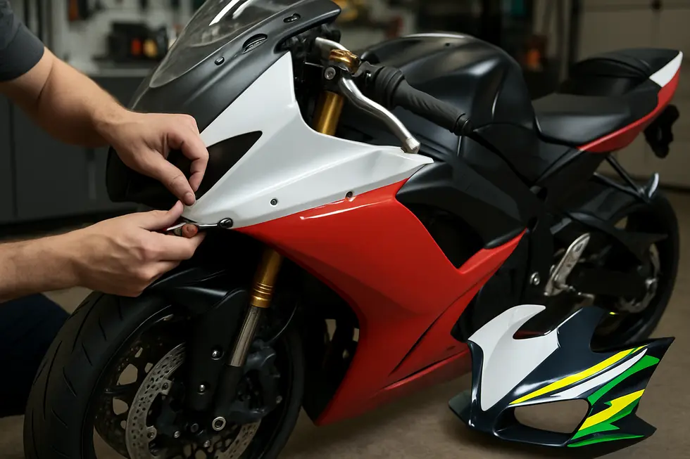 ZXMT fairings designed with injection-molded ABS plastic for popular sportbike models deliver an affordable and durable aftermarket option.