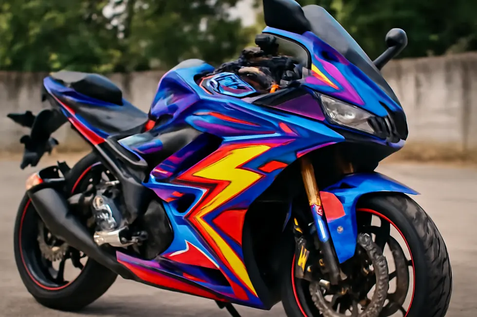 An overview of Yamaha motorcycle fairings highlighting different models and styles.