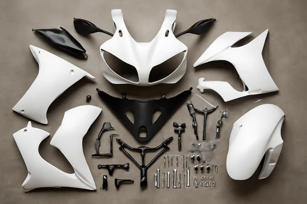 OEM-equivalent replacement fairing bracket for Honda CBR600RR, showcasing durability and precise fit.