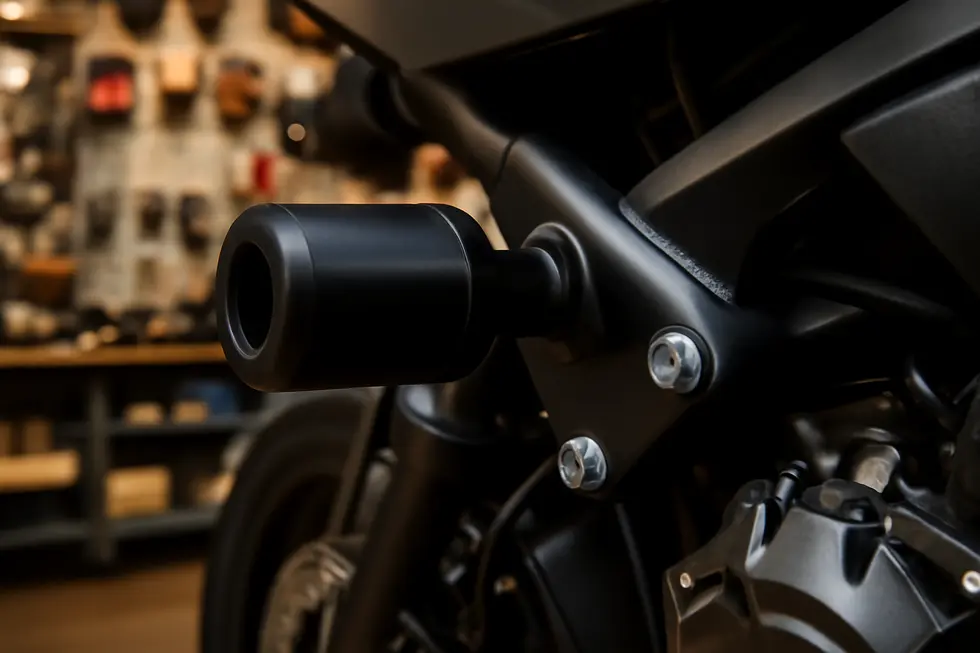The critical role and strategic importance of motorcycle fairings in protecting essential bike components.