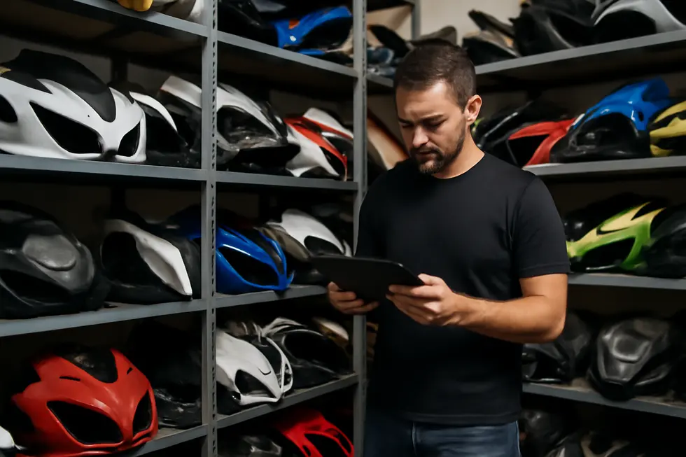 Experienced technicians repairing and customizing motorcycle fairings at a local shop catering to diverse motorcycle models.