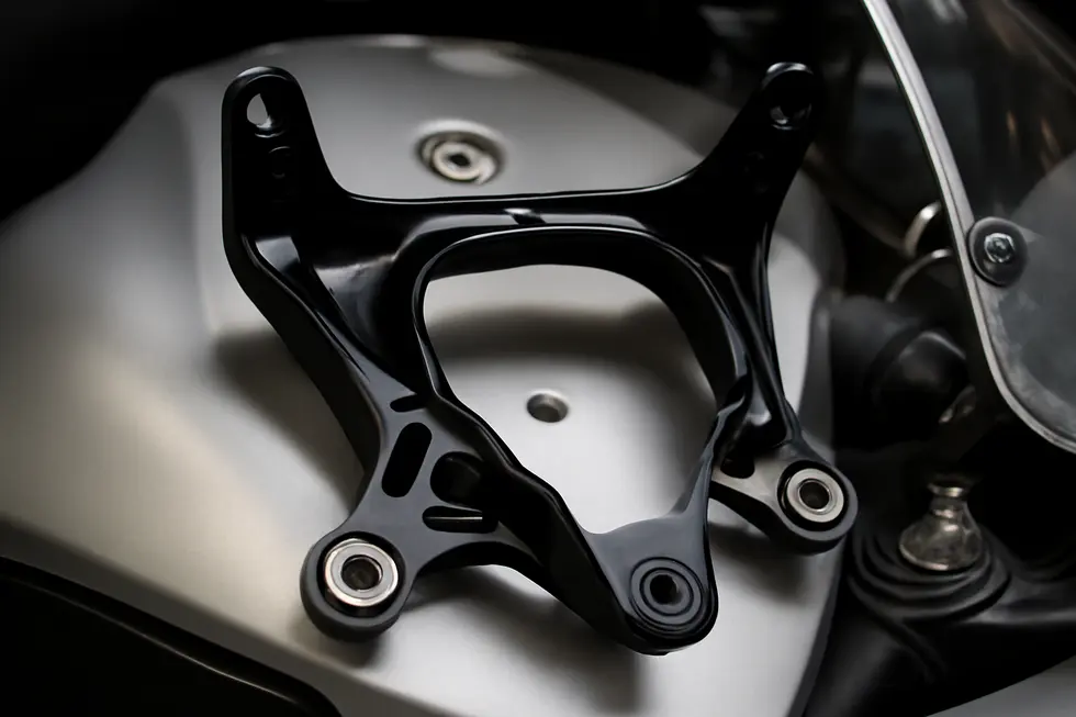 OEM-equivalent replacement fairing bracket for Honda CBR600RR, showcasing durability and precise fit.
