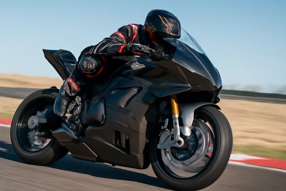 A diverse selection of motorcycle fairing kits representing key materials and finishes available in the UK market.