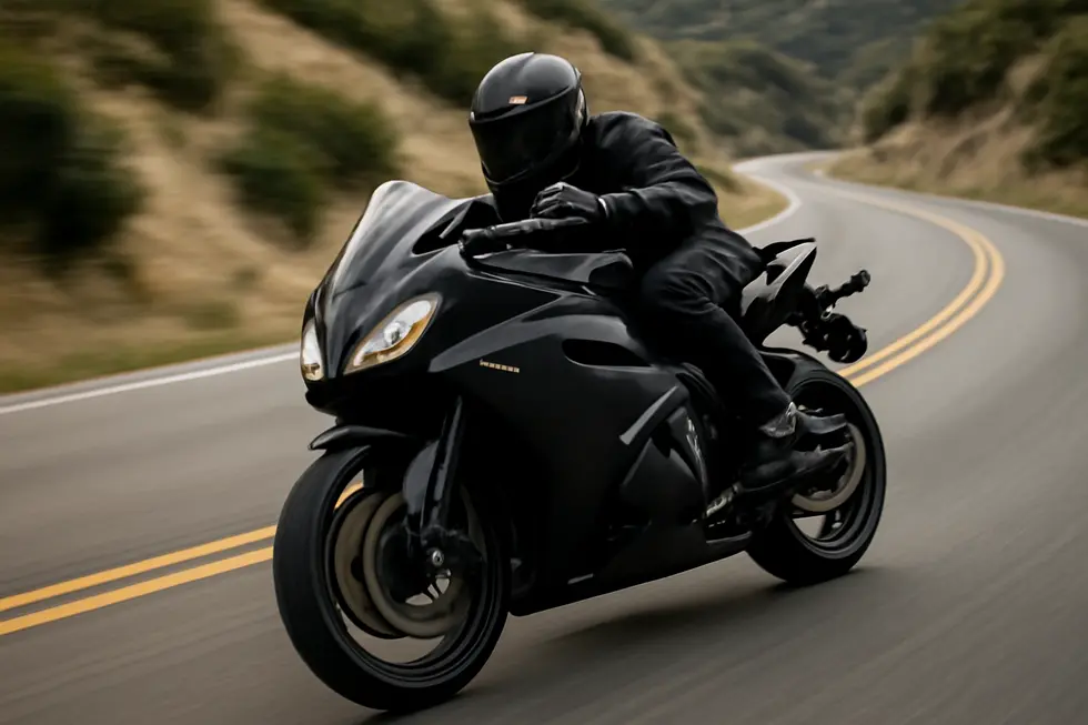 The aerodynamic design of motorcycle lower fairings enhances both performance and aesthetics.
