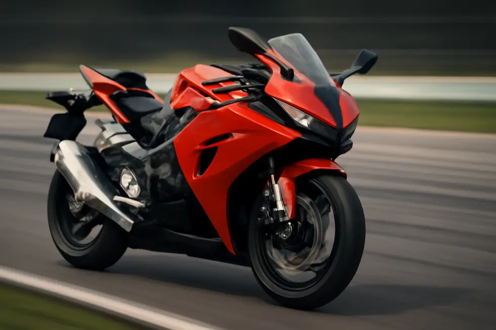 Sleek and aerodynamic motorcycle fairings designed for performance.