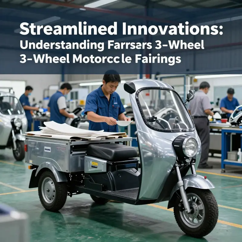 The intricate design and materials used in 3-wheel motorcycle fairings enhance both aesthetics and functionality.