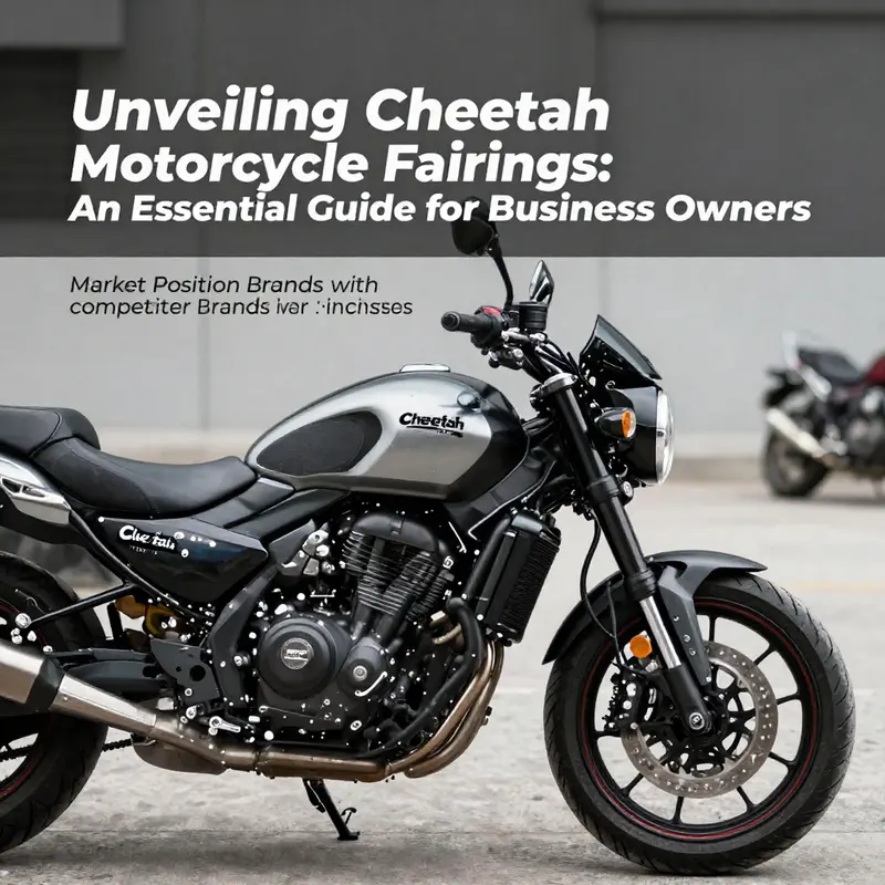 A range of Cheetah Motorcycle fairings showcasing the manufacturer’s diverse product offerings available for customers.