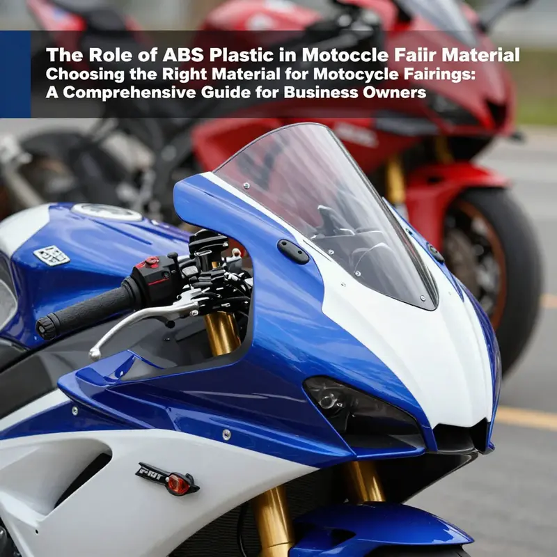 ABS plastic fairing exemplifying lightweight durability and a high-quality finish.