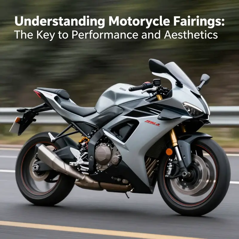 Different types of motorcycle fairings and their respective roles.