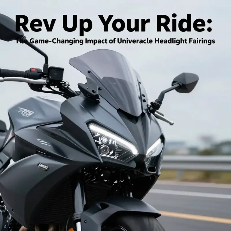 This motorcycle’s stylish fairing enhances aerodynamics, showcasing the benefits of reduced wind resistance.