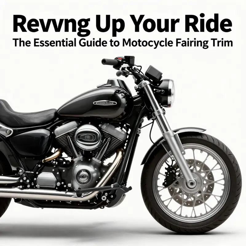 Functional fairing trim enhances aerodynamics and airflow management.