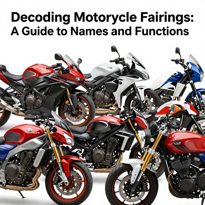 A motorcycle with a full fairing, showcasing enhanced aerodynamic design and protection.