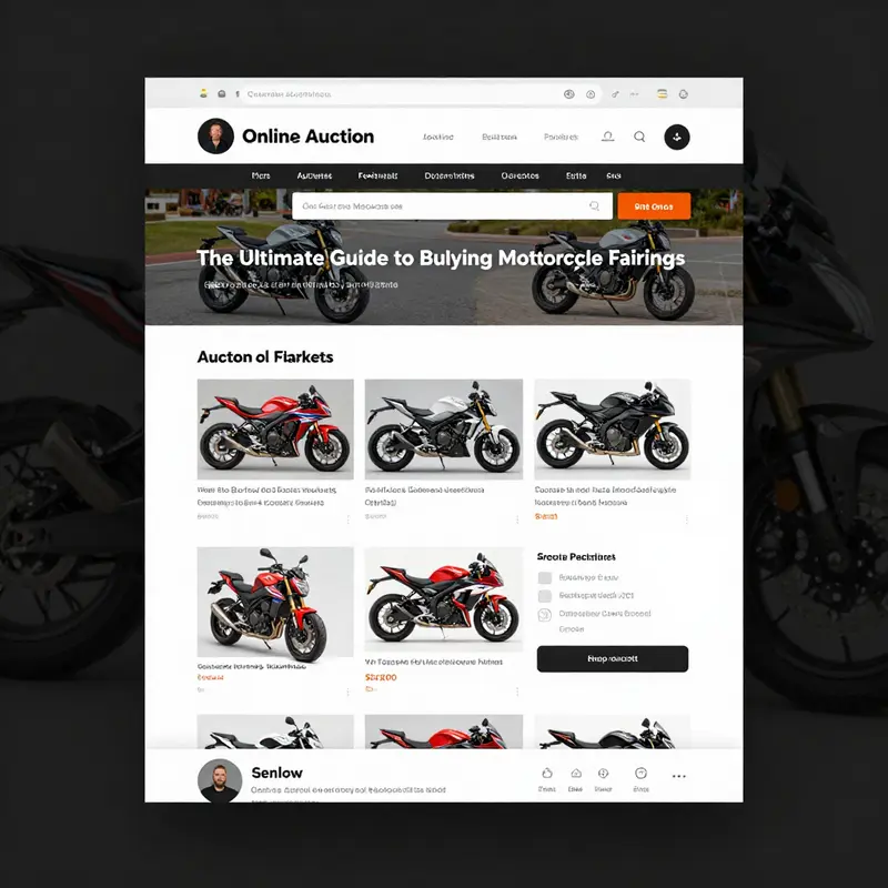 Exploring global sourcing platforms for motorcycle fairings in a collaborative environment.