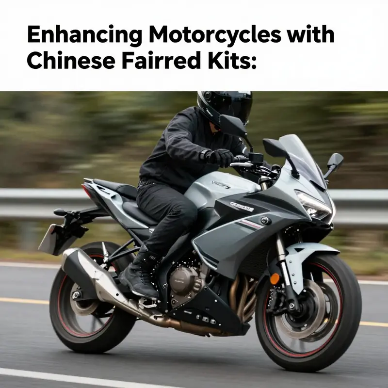 Different materials used for manufacturing Chinese motorcycle fairing kits.