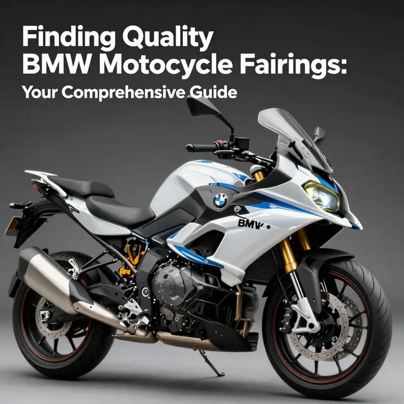 Diverse offerings of BMW motorcycle fairings on eBay, highlighting options for various models.