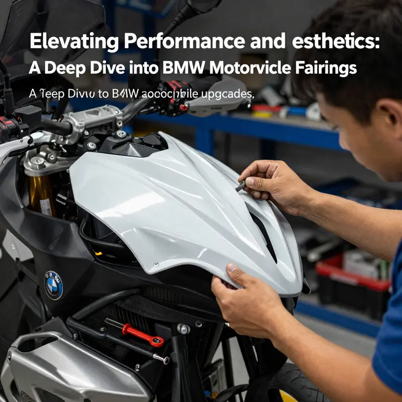 Custom aftermarket fairings elevate the aesthetics and functionality of BMW motorcycles.