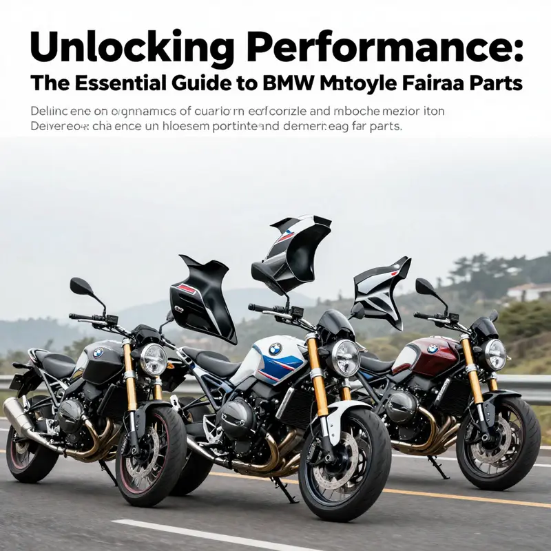 A group of BMW motorcycles with different fairing styles on a scenic road, emphasizing the diversity in motorcycle design.