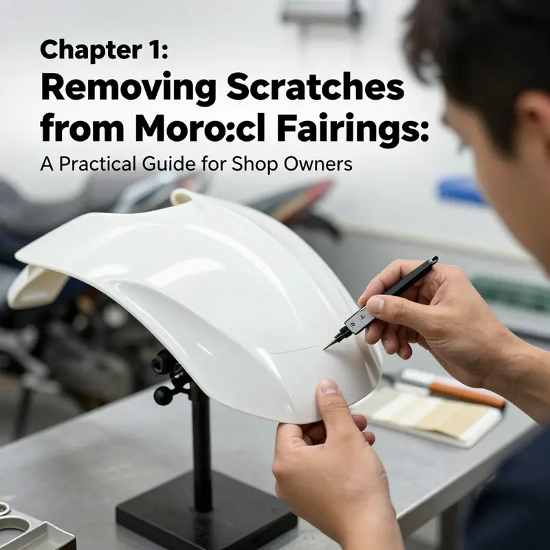 Chapter 1—Assess scratch depth and material type to plan the repair workflow for motorcycle fairings.