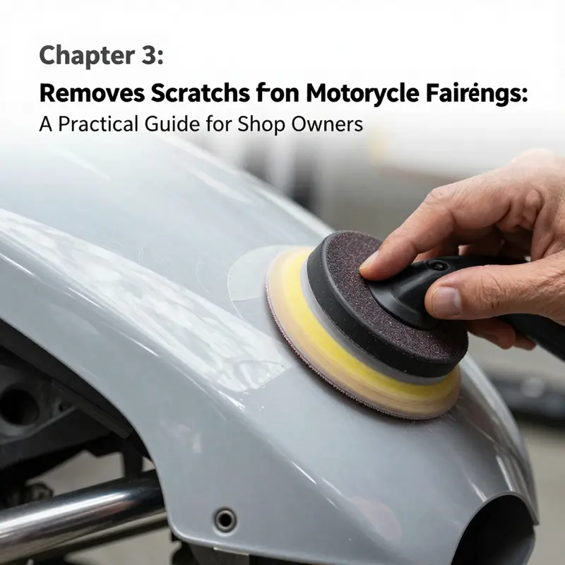 Chapter 1—Assess scratch depth and material type to plan the repair workflow for motorcycle fairings.