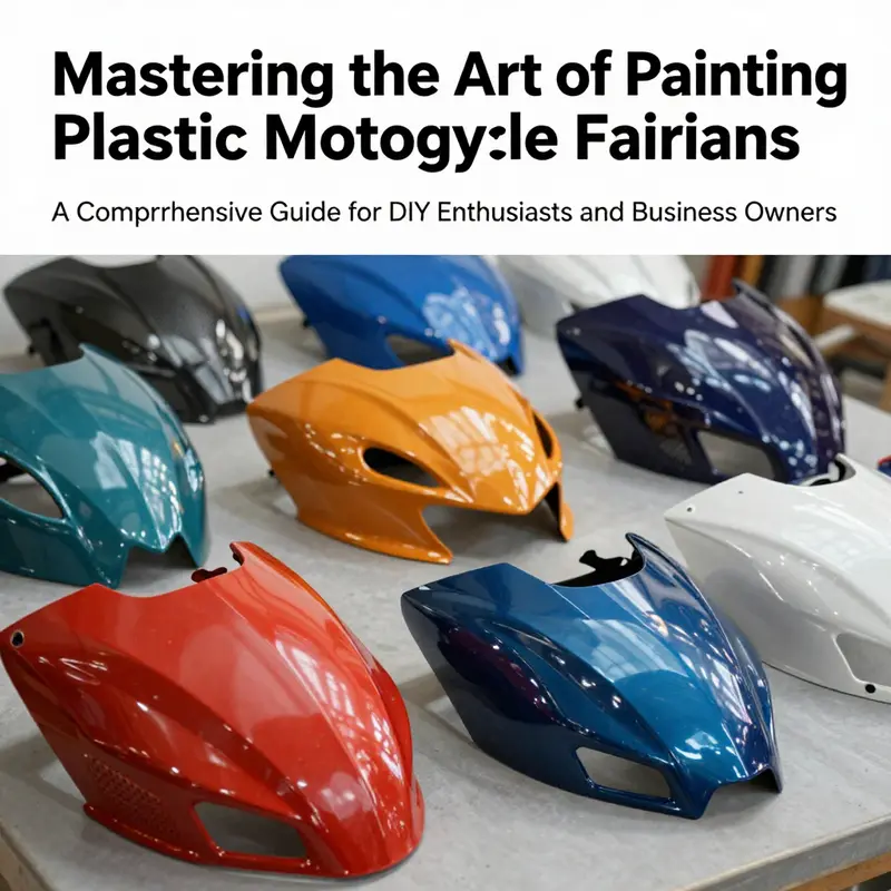 A variety of custom-painted motorcycle fairings demonstrating possibilities for design and aesthetic enhancement.
