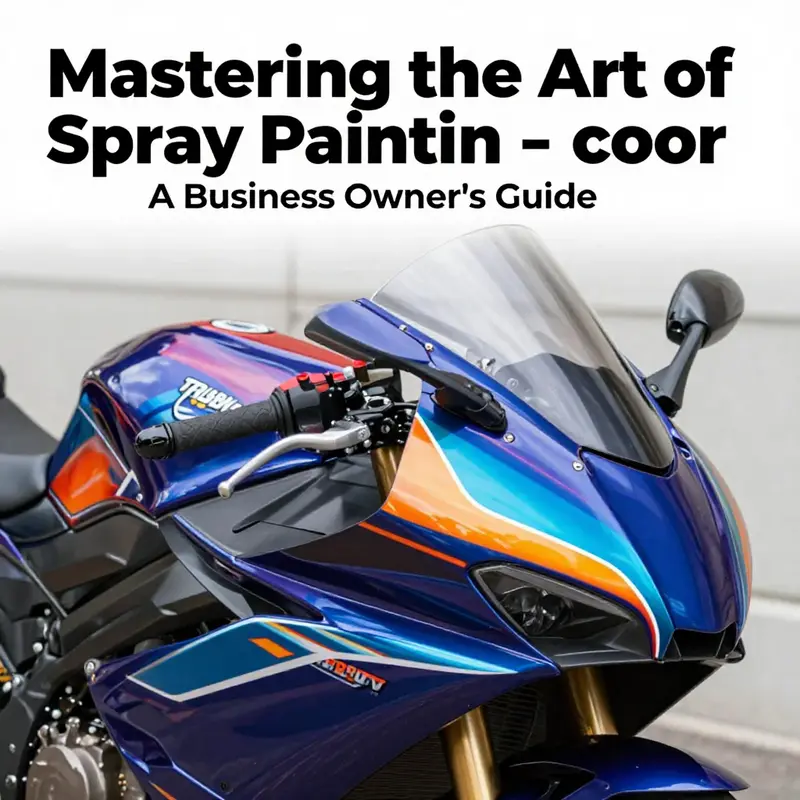 A glossy motorcycle fairing painted with vibrant colors, displaying intricate designs and finishing.