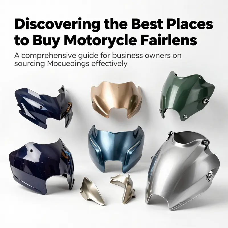 An array of motorcycle fairings displayed in different colors and styles.